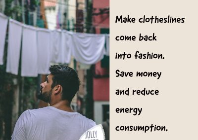 make clothes lines come back